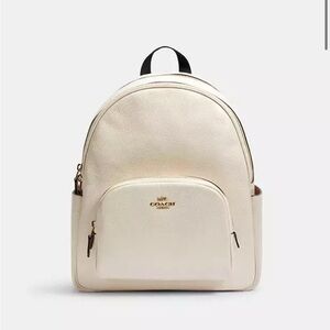 Coach Leather Court Backpack